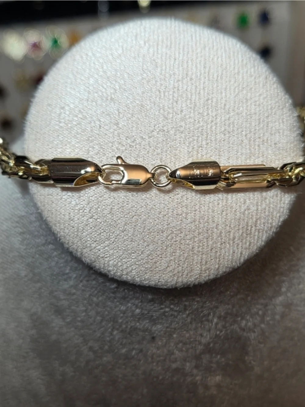 *Reserved* (5pcs) 20in 14kt Gold Filled Italian Milano Rope Necklace - Picture 5 of 6